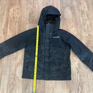 Columbia Kids Black 3-in-1 Omni-Tech waterproof snow Jacket sz XS/6